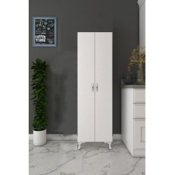 Gökberk Gb-1800 8 Raflı 2 Kapaklı Çok Amaçlı Dolap %100 Mdf