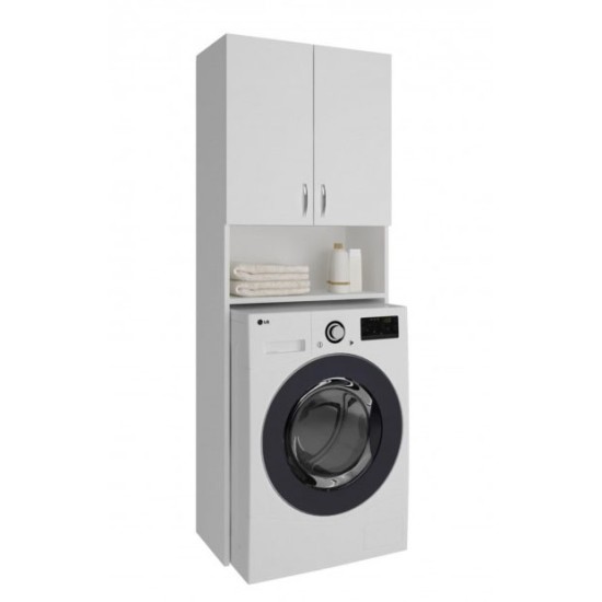 Gökberk Gb-2101 3 Bölmeli 2 Kapaklı Çamaşır Makinesi Dolabı %100 Mdf Gökberk Gb-2101 3 Bölmeli 2 Kapaklı Çamaşır Makinesi Dolabı %100 Mdf