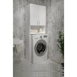 Gökberk Gb-2100 3 Bölmeli 2 Kapaklı Çamaşır Makinesi Dolabı
