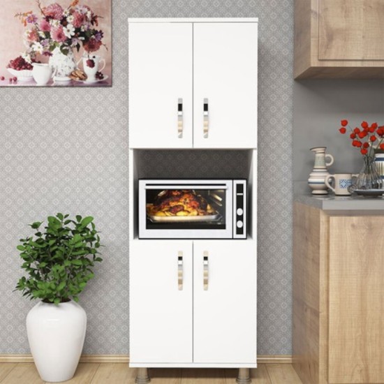 Gökberk Gb-2800 4 Kapaklı Fırın Bölmeli Çok Amaçlı Dolap %100 MDF Gökberk Gb-2800 4 Kapaklı Fırın Bölmeli Çok Amaçlı Dolap %100 MDF