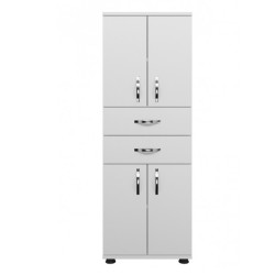 Gökberk Gb-2900 4 Bölmeli 2 Kapaklı Çok Amaçlı Dolap Banyo Dolabı %100 Mdf