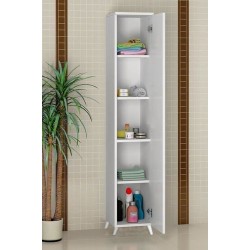 Gökberk GB-3000 5 Bölmeli Çok Amaçlı Banyo Dolabı %100 MDF