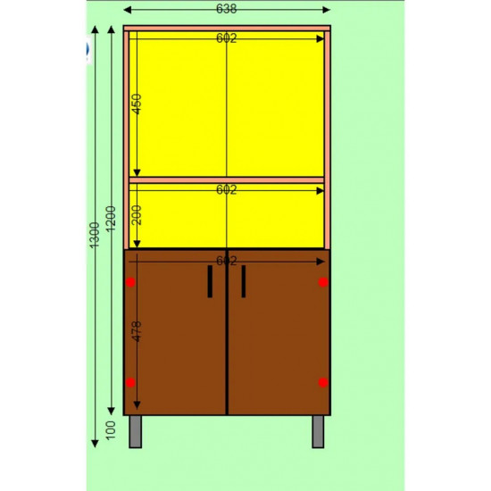 GÖKBERK GB-3150 FIRIN BÖLMELİ ÇOK AMAÇLI DOLAP