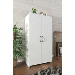 Gökberk Gb-3300 4 Raflı 2 Kapaklı Çok Amaçlı Dolap %100 MDF