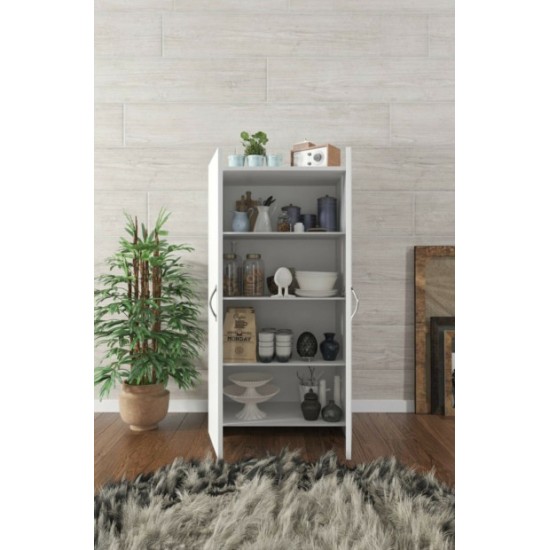 Gökberk Gb-3300 4 Raflı 2 Kapaklı Çok Amaçlı Dolap %100 MDF Gökberk Gb-3300 4 Raflı 2 Kapaklı Çok Amaçlı Dolap %100 MDF