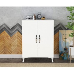 Gökberk Gb-3400 4 Bölmeli 2 Kapaklı Çok Amaçlı Dolap %100 MDF