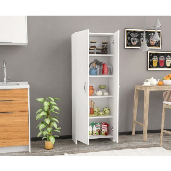 Gökberk Gb-3500 5 Raflı 2 Kapaklı Çok Amaçlı Dolap %100 MDF Gökberk Gb-3500 5 Raflı 2 Kapaklı Çok Amaçlı Dolap %100 MDF
