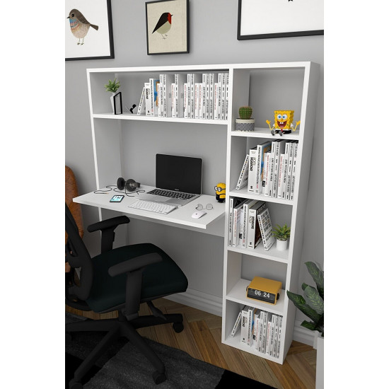 Gökberk Gb-3650 Kitaplıklı Çalışma Masası Gökberk Gb-3650 Kitaplıklı Çalışma Masası