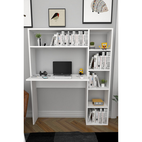 Gökberk Gb-3650 Kitaplıklı Çalışma Masası Gökberk Gb-3650 Kitaplıklı Çalışma Masası