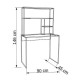Gökberk Gb-3700 Kitaplıklı Çalışma Masası &100 Mdf Gökberk Gb-3700 Kitaplıklı Çalışma Masası &100 Mdf