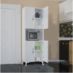 Gökberk Gb-6002 4 Kapaklı Fırın Bölmeli Çok Amaçlı Dolap