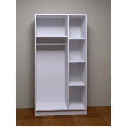 Gökberk Gb-6100 3 Kapaklı Elbise Dolabı Gardırop %100 MDF