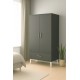 Gökberk Gb-6700S 2 Kapaklı 1 Çekmeceli Elbise Dolabı Gardırop