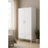 Gökberk Gb-6700M 2 Kapaklı 1 Çekmeceli Elbise Dolabı Gardırop %100 MDF