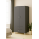 Gökberk Gb-6800S 2 Kapaklı 2 Çekmeceli Elbise Dolabı Gardırop