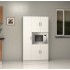Gökberk Gb-7002 5 Kapaklı Fırın Bölmeli Çok Amaçlı Dolap %100 Mdf