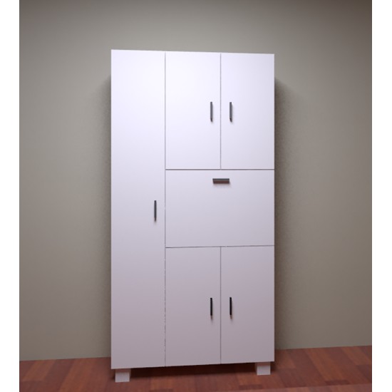 Gökberk Gb-7004M 6 Kapaklı Çok Amaçlı Dolap %100 Mdf Gökberk Gb-7004M 6 Kapaklı Çok Amaçlı Dolap %100 Mdf