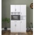 Gökberk Gb-7300 6 Kapaklı Fırın Bölmeli Çok Amaçlı Dolap %100 Mdf