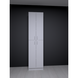 ÖZEL ÖLÇÜ 6 bÖLMELİ 4 Kapaklı Çok Amaçlı Dolap %100 MDF