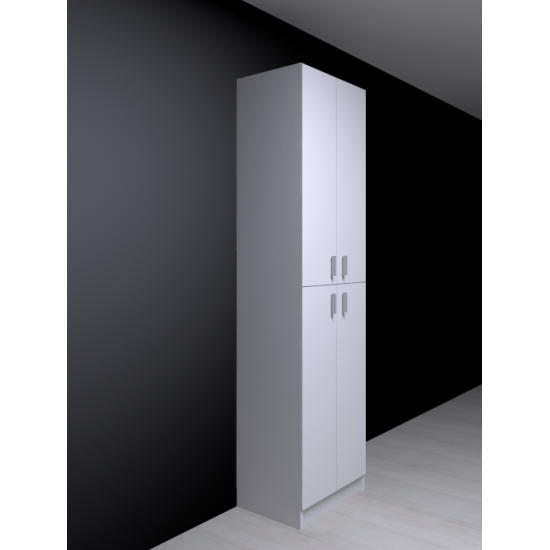 ÖZEL ÖLÇÜ 6 bÖLMELİ 4 Kapaklı Çok Amaçlı Dolap %100 MDF