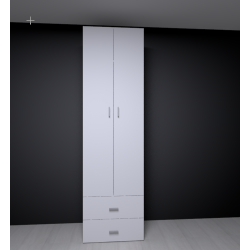 ÖZEL ÖLÇÜ 2 ÇEKMECELİ GARDIROP