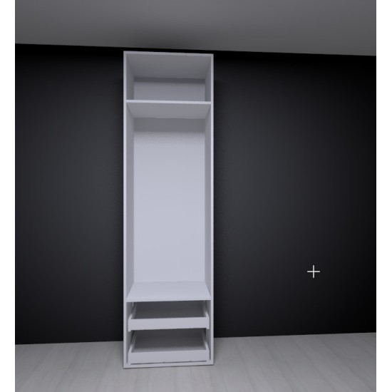 ÖZEL ÖLÇÜ 2 ÇEKMECELİ GARDIROP