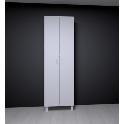 ÖZEL ÖLÇÜ 214*63*37 %100 MDF 2 KAPAKLI DOLAP