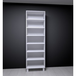 ÖZEL ÖLÇÜ 214*63*37 %100 MDF 2 KAPAKLI DOLAP