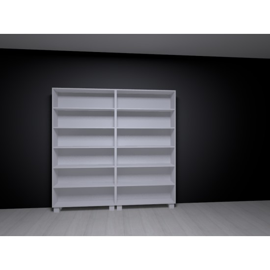 ÖZEL ÖLÇÜ 200*200*25 KİTAPLIK %100 MDF ÖZEL ÖLÇÜ 200*200*25 KİTAPLIK %100 MDF