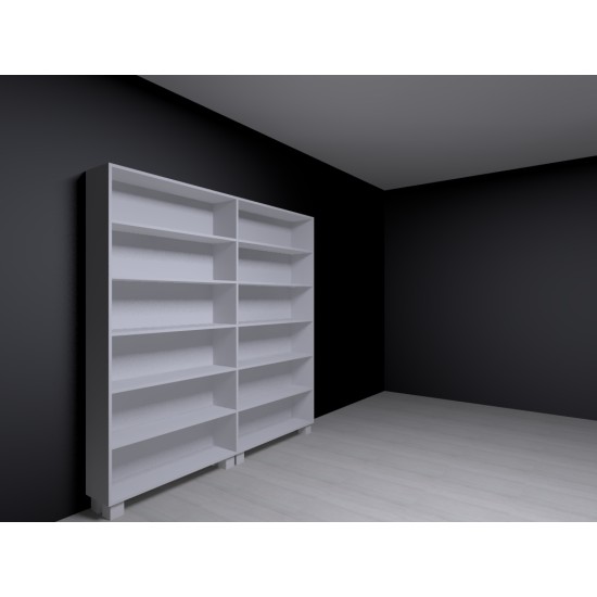 ÖZEL ÖLÇÜ 200*200*25 KİTAPLIK %100 MDF ÖZEL ÖLÇÜ 200*200*25 KİTAPLIK %100 MDF